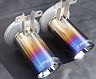 EXHAUTECH Fire Shield Extended Tips (Titanium) for Lamborghini Aventador SVJ LP770