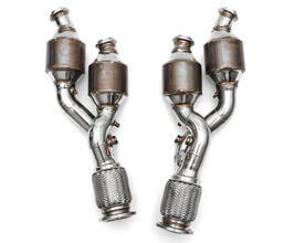 FABSPEED Sport Catalytic Converters - 200 Cell (Stainless) for Lamborghini Aventador LP700 / LP720 / S LP740 / SV LP750