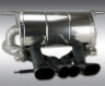 Novitec Power Optimized Exhaust System with Valve Flaps (Stainless) for Lamborghini Aventador S LP740