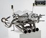 Power Craft Hybrid Exhaust Muffler System with Valves and Squared Tips (Stainless)