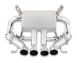 Tubi Style Exhaust System with Valves (Stainless) for Lamborghini Aventador