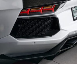 1016 Industries Aero Rear Bumper Grill Vents (Carbon Fiber) for Lamborghini Aventador LP700