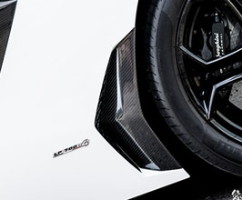 Abflug Gallant Exclusive Line Side Outlet Duct Finishers (Carbon Fiber) for Lamborghini Aventador S LP740