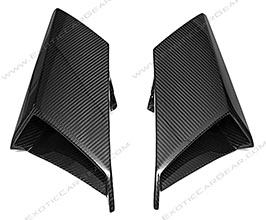 Exotic Car Gear Small Air Intake Panels (Dry Carbon Fiber) for Lamborghini Aventador