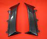 Exotic Car Gear Front Fender Side Scoops (Dry Carbon Fiber)