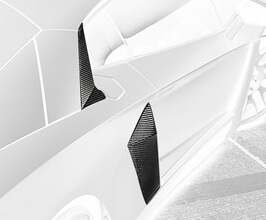 HAMANN Side Air Inlet Ducts (Carbon Fiber) for Lamborghini Aventador