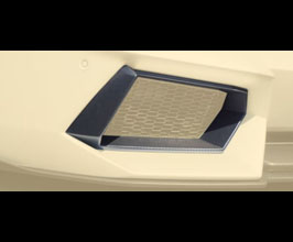 MANSORY Front Bumper Air Intake Covers (Dry Carbon Fiber) for Lamborghini Aventador