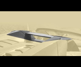 MANSORY Rear Bridge (Dry Carbon Fiber) for Lamborghini Aventador Spyder / Roadster