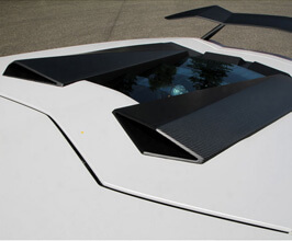 Novitec Rear Hatch Roof Air Scoops (Carbon Fiber) for Lamborghini Aventador