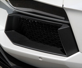 Novitec Rear Bumper Air Ducts (Carbon Fiber) for Lamborghini Aventador