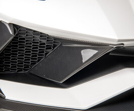 Novitec Front Bumper Grill Struts (Carbon Fiber) for Lamborghini Aventador S LP740 / Ultimae LP780