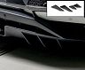 Novitec Rear Diffuser Fins (Carbon Fiber)