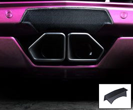 Pro Composite Rear Bumper Exhaust Flame Fire Protector (Carbon Fiber) for Lamborghini Aventador S LP740
