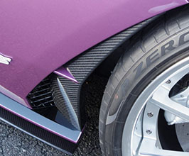 Pro Composite Side Skirt Outlet Duct Covers (Carbon Fiber) for Lamborghini Aventador