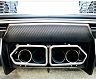 Pro Composite Rear Bumper Exhaust Flame Fire Protector (Carbon Fiber)