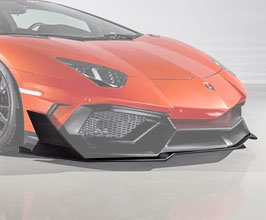 AIMGAIN GT Perfect Type-2 Aero Front Under Spoiler for GT Bumper (Carbon Fiber) for Lamborghini Aventador