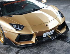 Fighting Star FS Aero Front Lip Spoiler for Lamborghini Aventador