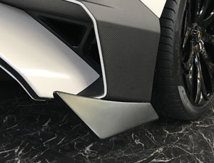 Fighting Star FS Aero Rear Side Spoilers for Lamborghini Aventador