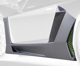 HAMANN Side Skirts with Inserts (Carbon Fiber) for Lamborghini Aventador LP700 / LP720