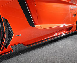 Leap Design Aero Side Steps (Carbon Fiber) for Lamborghini Aventador