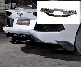 Novitec Aero Rear Diffuser (Carbon Fiber) for Lamborghini Aventador