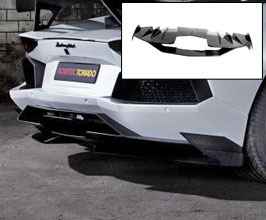 Novitec Aero Rear Diffuser (Carbon Fiber) for Lamborghini Aventador LP700 / LP720