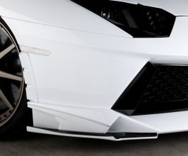 Pro Composite Aero Front Side Diffusers with Splitters for Lamborghini Aventador