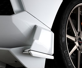 Pro Composite Aero Rear Side Diffusers with Splitters for Lamborghini Aventador LP700
