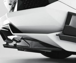 Pro Composite Rear Under Diffuser Fins for Lamborghini Aventador LP750 / LP700