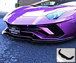 Pro Composite Front Lip Under Plate (Carbon Fiber) for Lamborghini Aventador S LP740