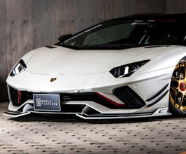 ROWEN World Platinum Aero Racing Front Lip Spoiler for Lamborghini Aventador