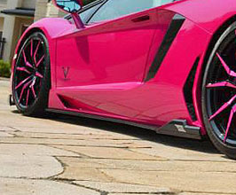 VITT Squalo Aero Side Under Spoilers for Lamborghini Aventador LP700
