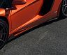 Vorsteiner Zaragoza Edizione Aero Side Blade Spoilers (Dry Carbon Fiber) for Lamborghini Aventador LP700 / LP720