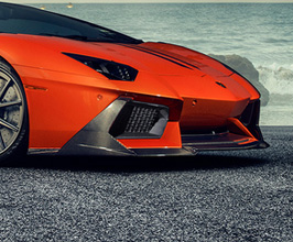 Vorsteiner Zaragoza Edizione Aero Front Lip Spoiler (Dry Carbon Fiber) for Lamborghini Aventador