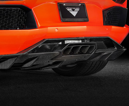Vorsteiner Zaragoza Edizione Aero Rear Diffuser (Dry Carbon Fiber) for Lamborghini Aventador
