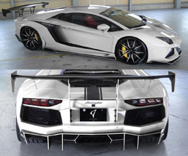 Abflug Gallant Exclusive Line Spoiler Lip Kit - Version 02 for Lamborghini Aventador S LP740