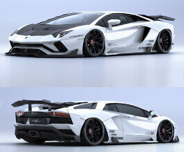 Liberty Walk LB Performance Complete Body Kit for Lamborghini Aventador