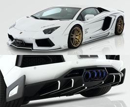 ROWEN World Platinum Aero Spoiler Lip Kit for Lamborghini Aventador