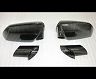 Exotic Car Gear Mirror Housing and Bases (Dry Carbon Fiber)