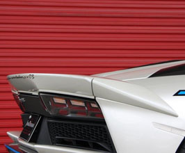 Job Design Neoteny 3-Piece Rear Trunk Spoiler (FRP) for Lamborghini Aventador