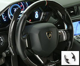 Pro Composite Long Paddle Shifters (Carbon Fiber) for Lamborghini Aventador LP750 / LP740 / LP720 / LP700