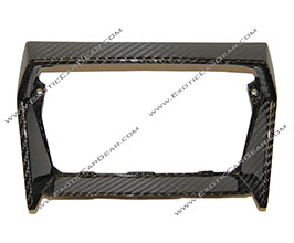 Exotic Car Gear Center Console Navigation Screen Outer Panel (Dry Carbon Fiber) for Lamborghini Aventador LP700