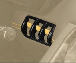MANSORY Button Frame Cover II (Dry Carbon Fiber) for Lamborghini Aventador