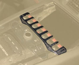 MANSORY Center Console Middle Button Frame Cover (Dry Carbon Fiber) for Lamborghini Aventador