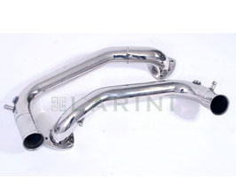 Larini Secondary Race Cat Bypass Pipes (Stainless) for Lamborghini Diablo