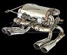 Power Craft Hybrid Exhaust System with Valves and Quad Tips (Stainless)