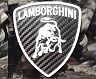 POP Design Flat 3D Emblem for Lamborghini Universal