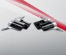 Akrapovic Carbon Fiber Tail Pipe Tip Set for Lamborghini Gallardo LP 550-2/560-4 Coupe/Spyder