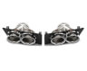 FABSPEED Deluxe Quad Style Exhaust Tips (Stainless) for Lamborghini Gallardo