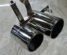 Ks Body KSB x Ks Body Quad Exhaust Tips for KSB Rear Bumper (Stainless)
